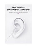 Auriculares Estéreo QA-C51 com Conexão Type-C