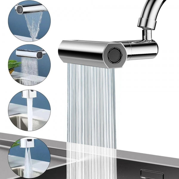 Bico de Torneira com Rotação de 720° e 4 Modos de Fluxo