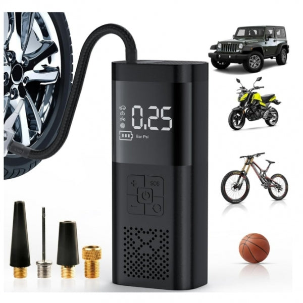 Compressor de Ar Portátil Digital