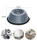 Conjunto de Pés Anti Vibração para Máquinas 4Pcs