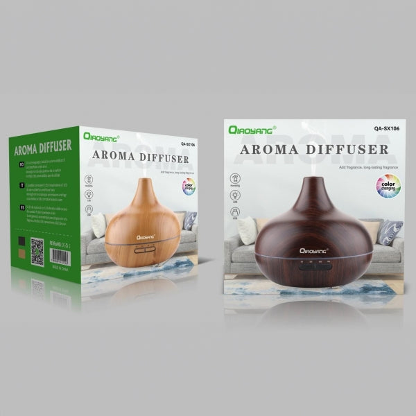 Difusor de Aromas Qiaoyang QA-SX106 com Luz LED