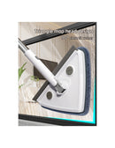 Esfregona de Limpeza Telescópico Triangular c/ Raspador