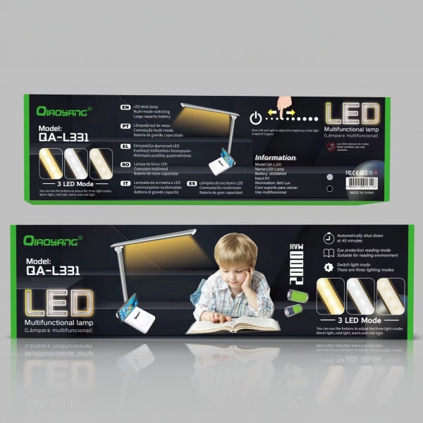 Lâmpada LED Multifunções QA-L331