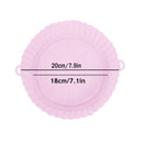 Kit com 3 formas de silicone para AirFryer