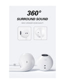 Auriculares Estéreo QA-C51 com Conexão Type-C