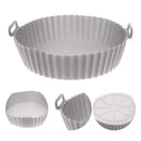 Kit com 3 formas de silicone para AirFryer