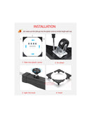 Base Ajustável com Rodas para Eletrodomésticos