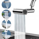 Bico de Torneira com Rotação de 720° e 4 Modos de Fluxo