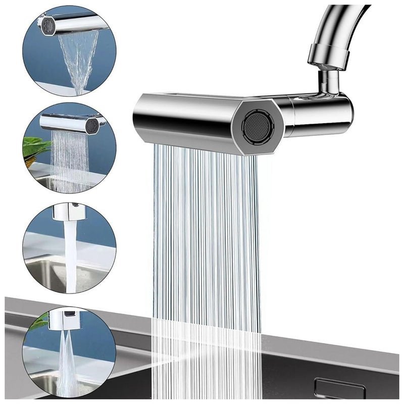 Bico de Torneira com Rotação de 720° e 4 Modos de Fluxo