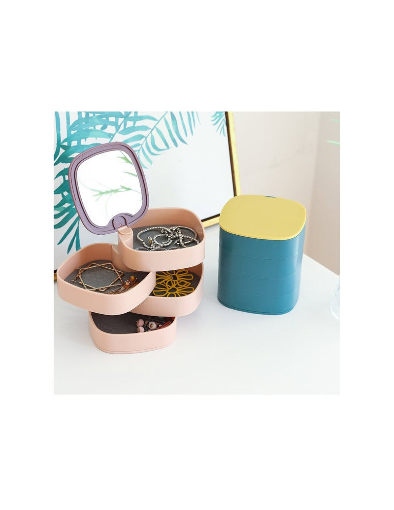 Caixa Organizadora de Joias com Espelho