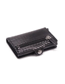 Carteira Minimalista em Fibra de Carbono