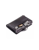 Carteira Minimalista em Fibra de Carbono