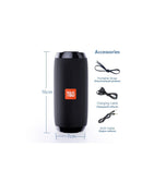 Coluna Bluetooth T&G 1200 mAh TG116
