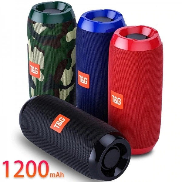 Coluna Bluetooth T&G 1200 mAh TG116