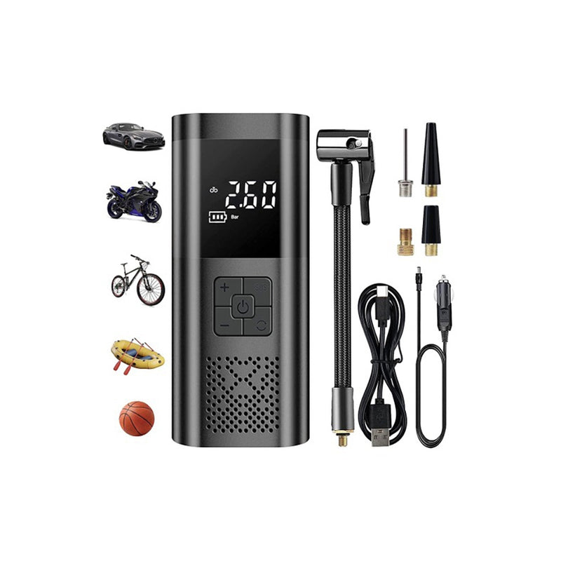 Compressor de Ar Portátil Digital