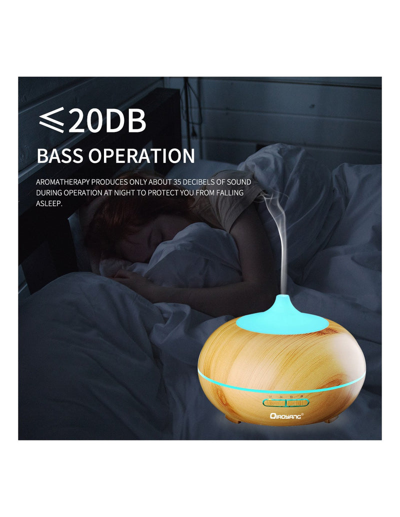 Difusor de Aromas Ultrassónico com Luz LED - QA-SX105