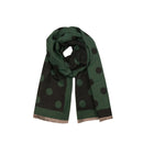 Cachecol padrão de bolinhas