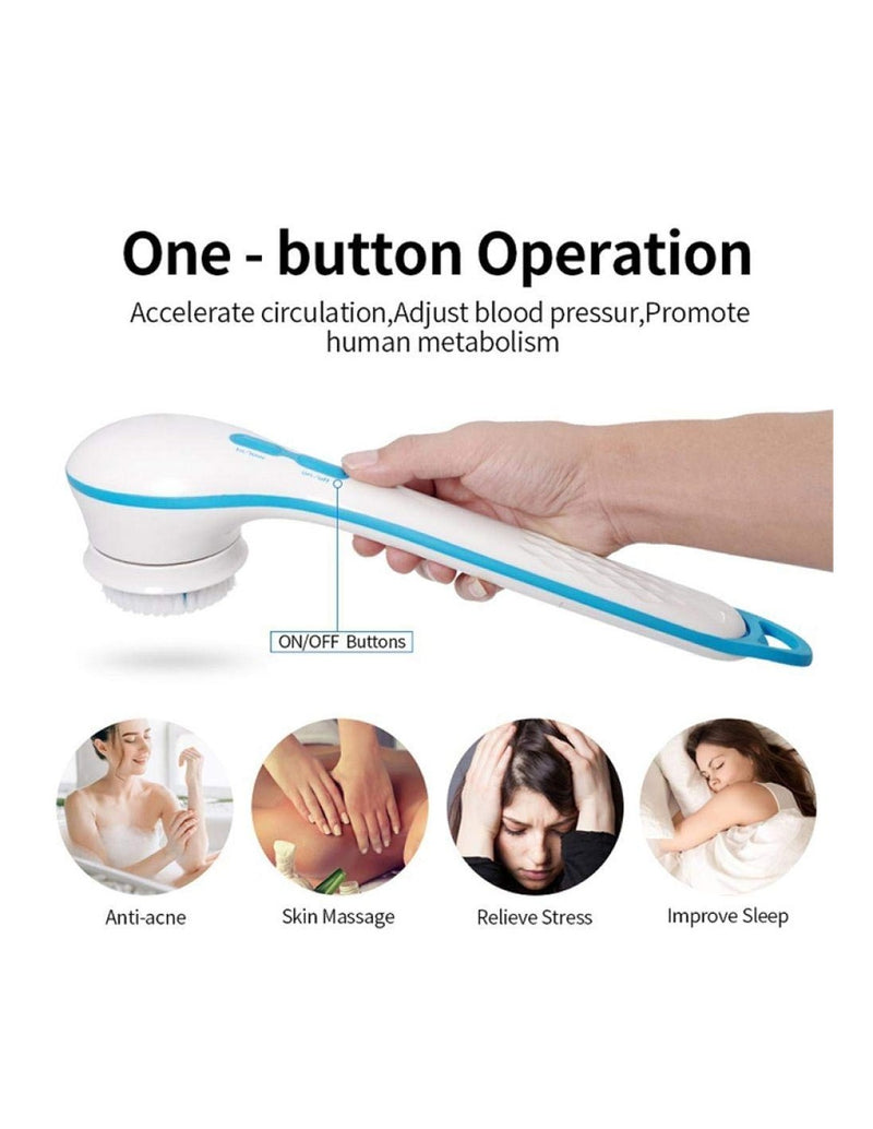 Escova Elétrica de Limpeza Corporal 5 em 1