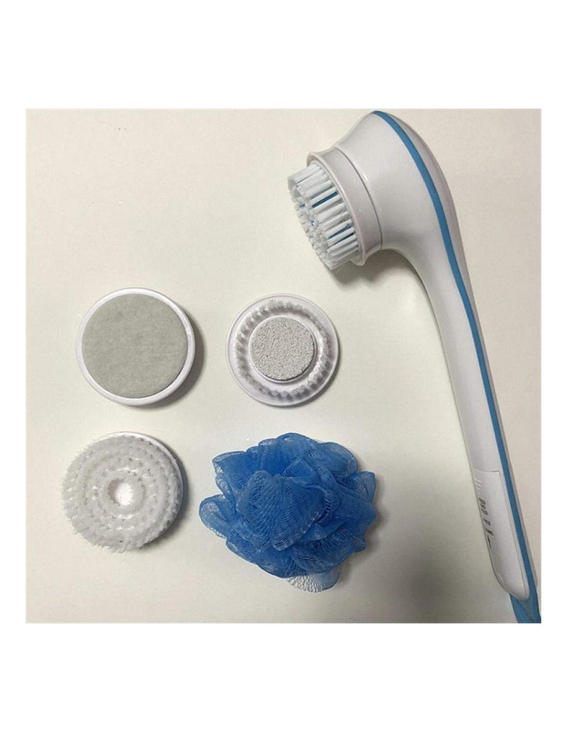 Escova Elétrica de Limpeza Corporal 5 em 1