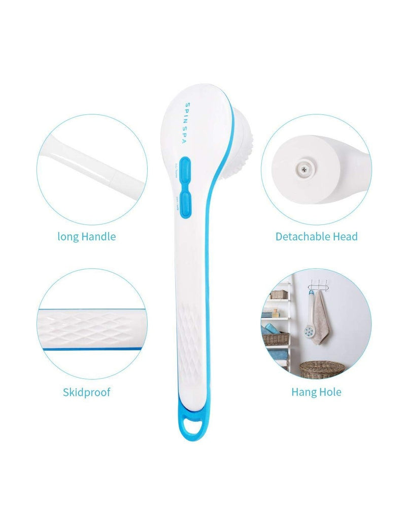 Escova Elétrica de Limpeza Corporal 5 em 1