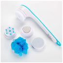 Escova Elétrica de Limpeza Corporal 5 em 1