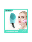 Escova Facial de Limpeza Sónica com Carregamento USB