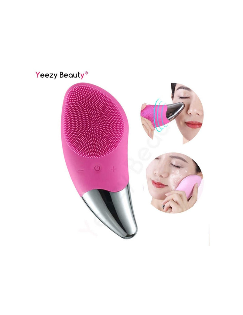 Escova Facial de Limpeza Sónica com Carregamento USB