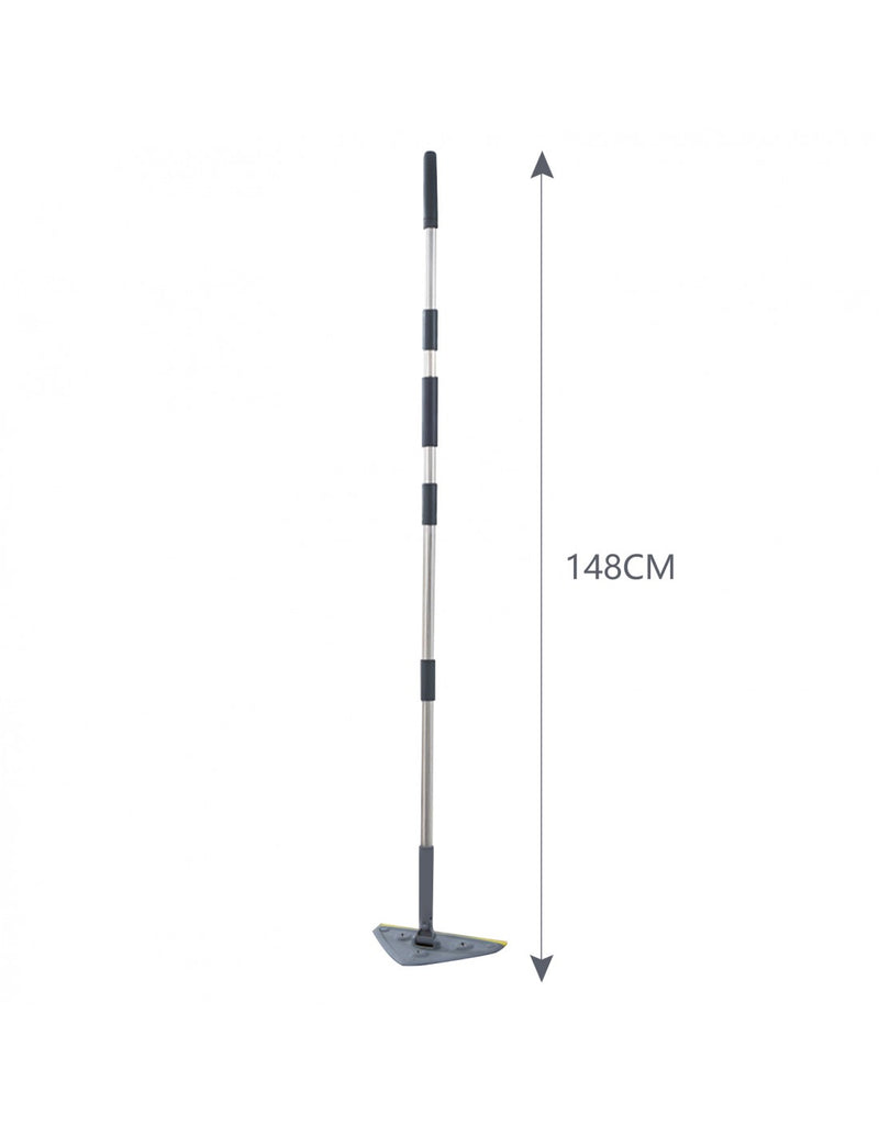 Esfregona de Limpeza Telescópico Triangular c/ Raspador