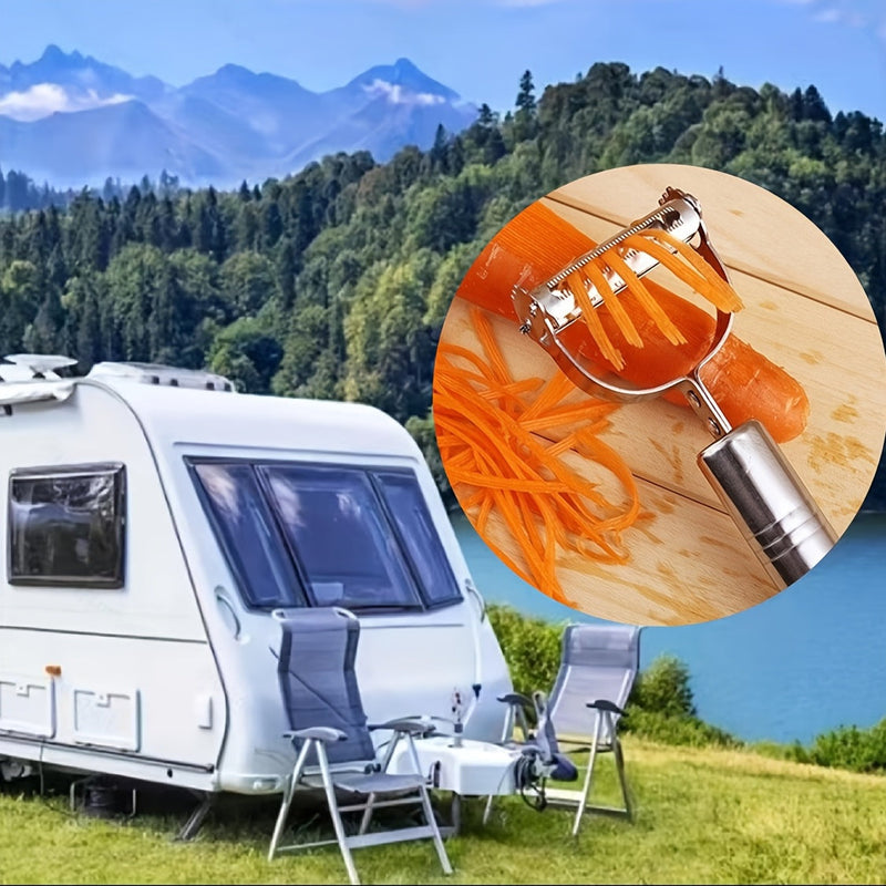 Descascador Multifuncional Inox 5 em 1