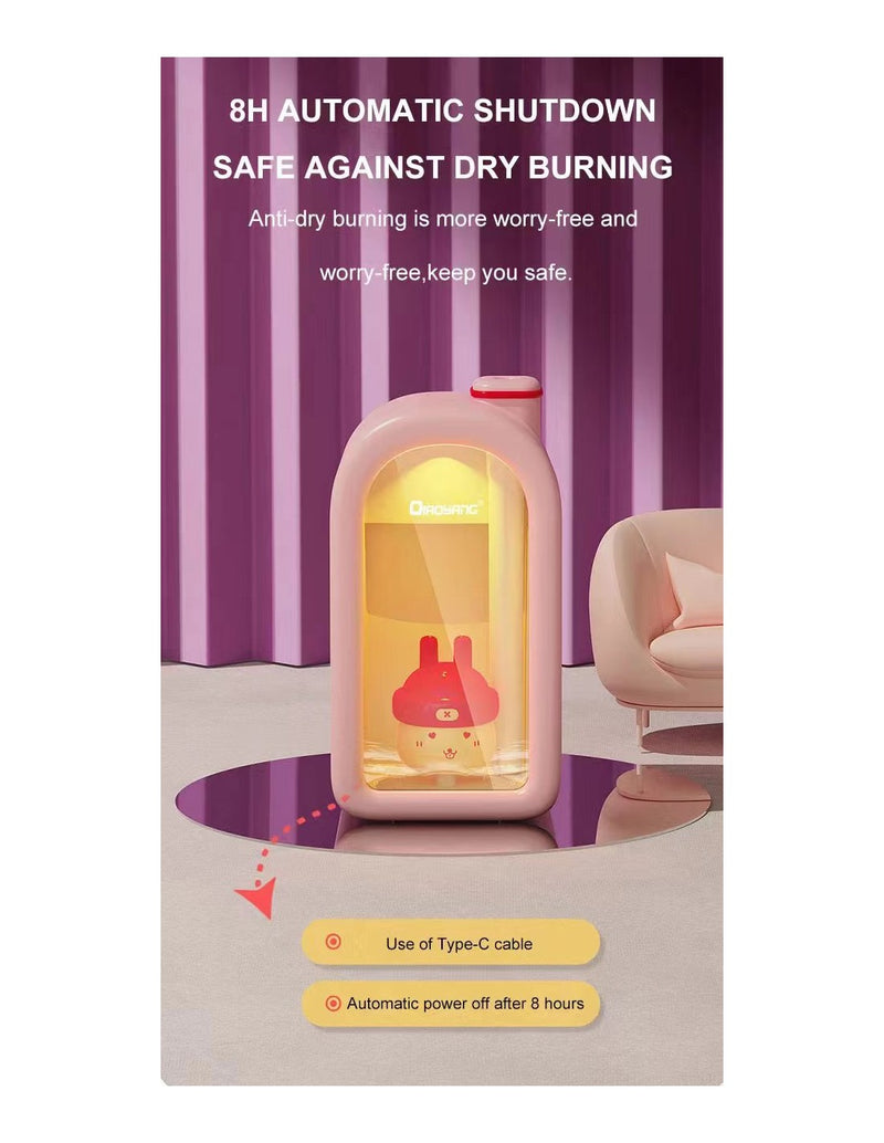 Humidificador Cute Rabbit QA-JS88