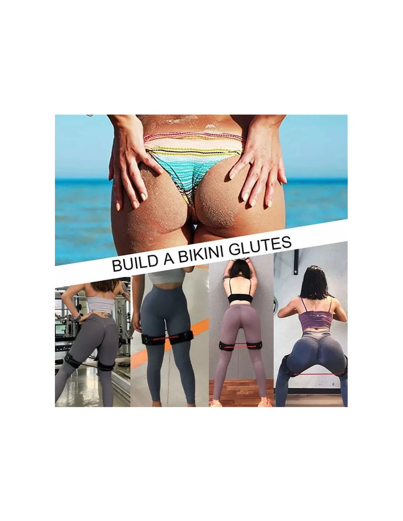 Kit de Elásticos de Resistência para Pernas e Glúteos