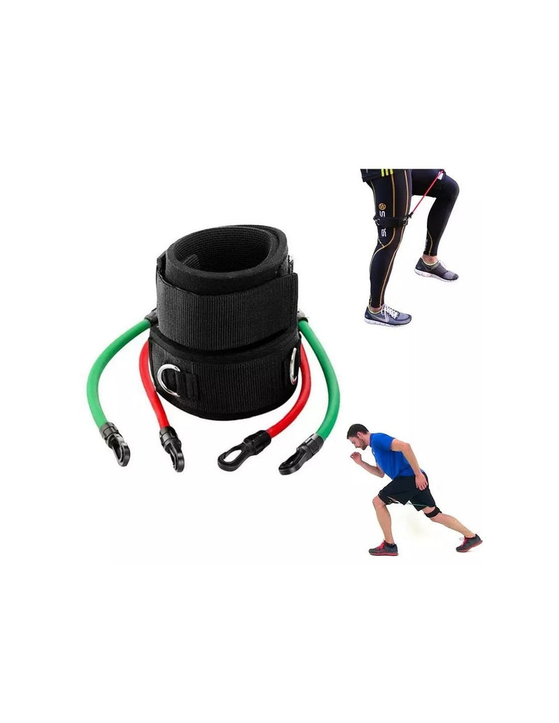 Kit de Elásticos de Resistência para Pernas e Glúteos