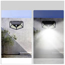 Lâmpada Solar Triangular 114 LED