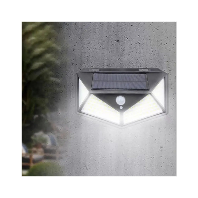 Lâmpada Solar Triangular 114 LED