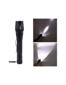 Lanterna Tática LED com Zoom Ajustável 100000 Lumens