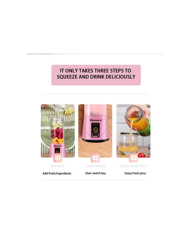 Liquidificadora Portátil Recarregável QA-568