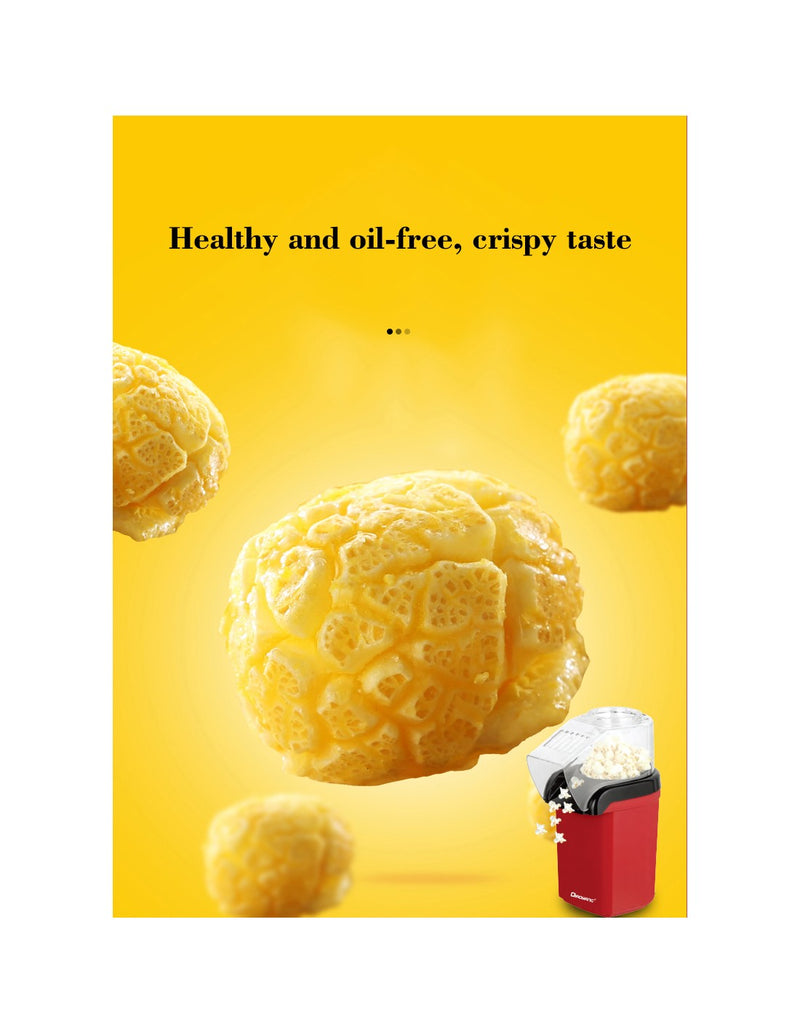 Máquina de Fazer Pipocas a Ar Quente QA-B33 1200w