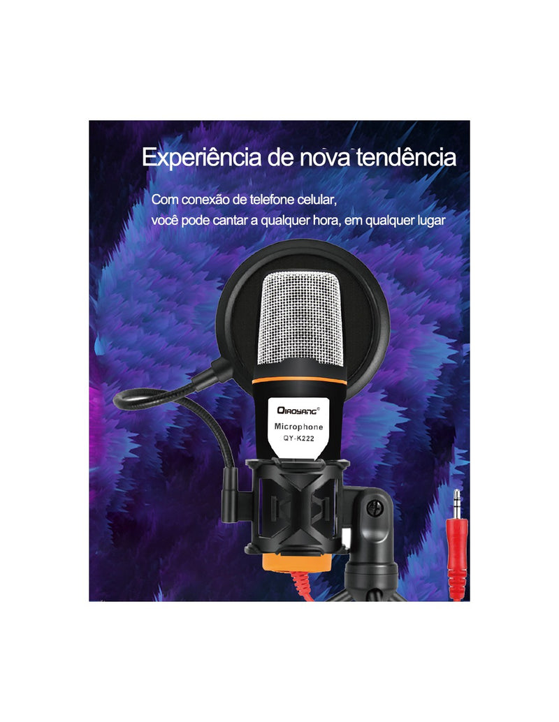 Microfone Condensador QA-T598