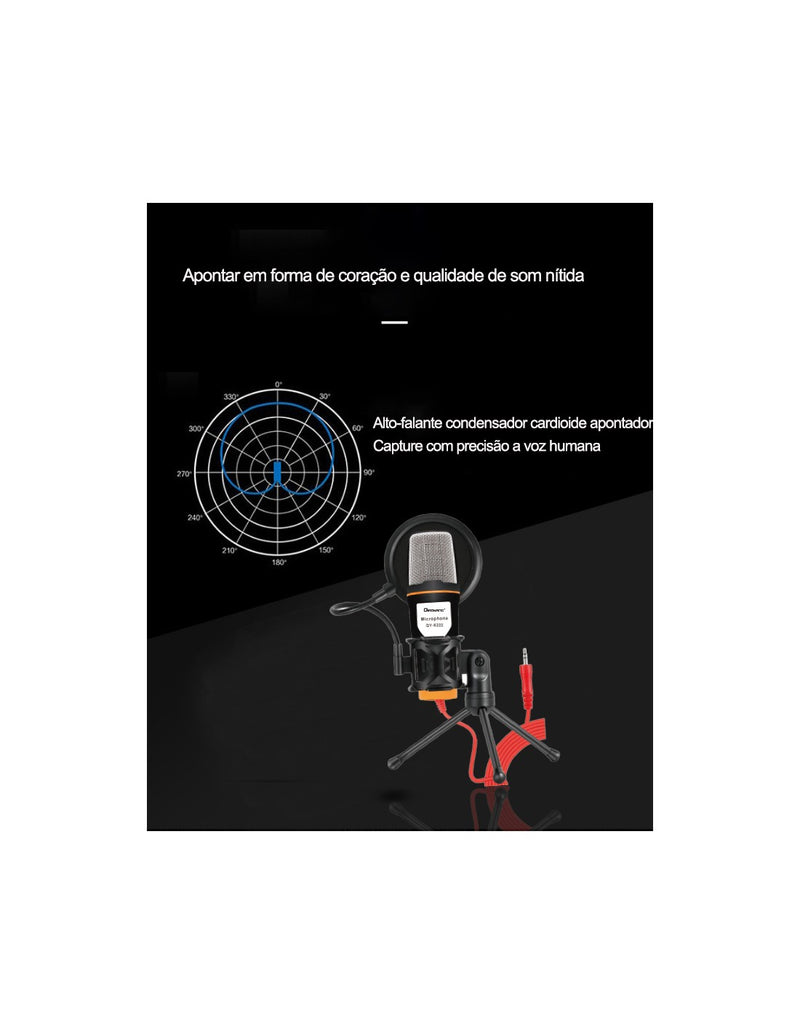 Microfone Condensador QA-T598