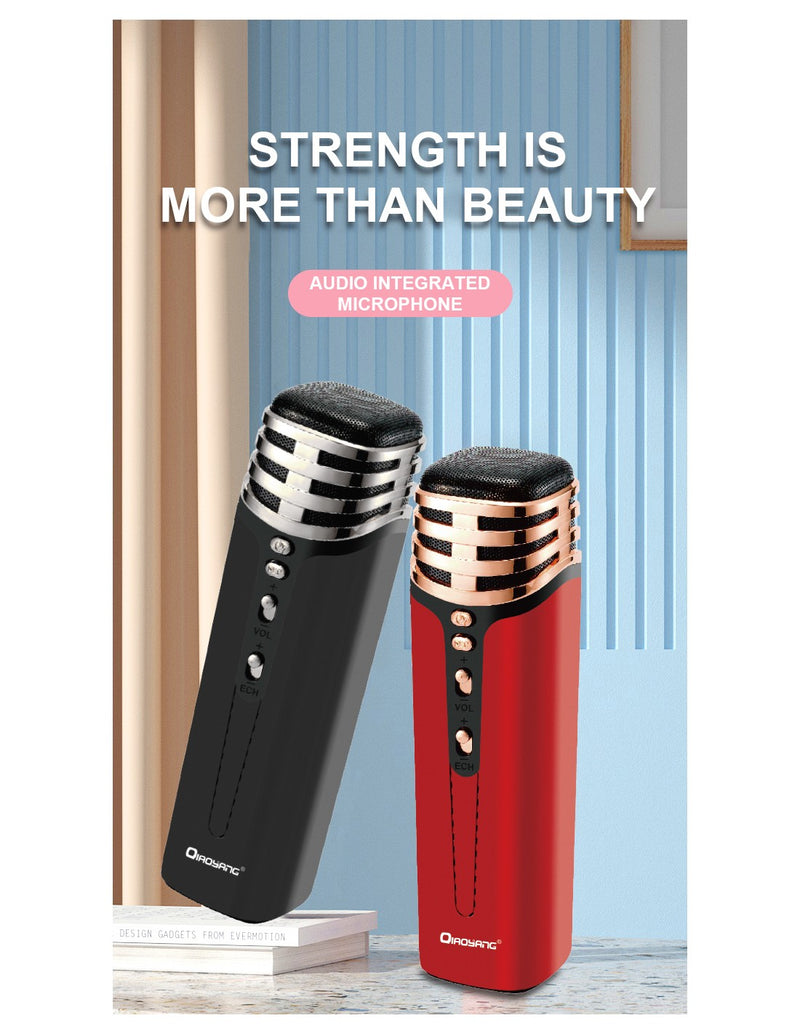 Microfone Sem Fios Karaoke QA-T635