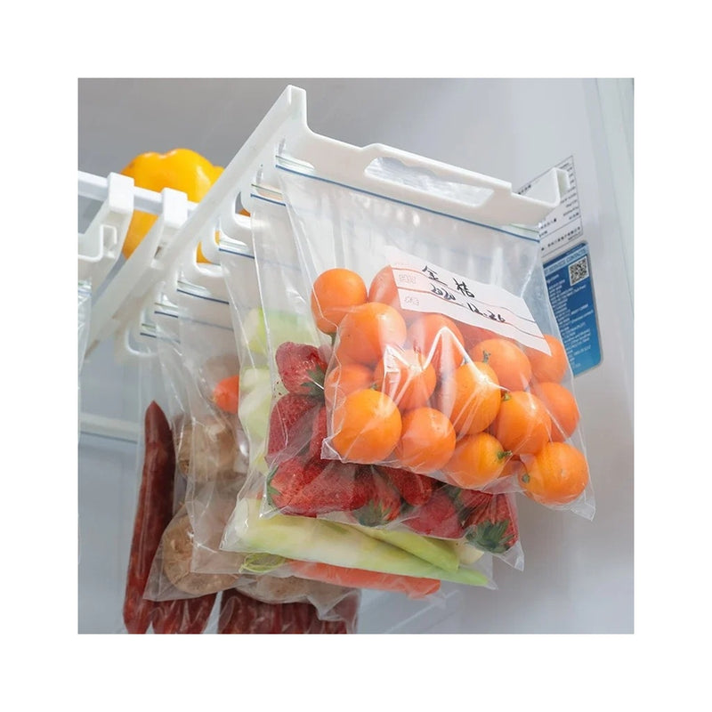 Organizador de Sacos Zíper para Frigorífico