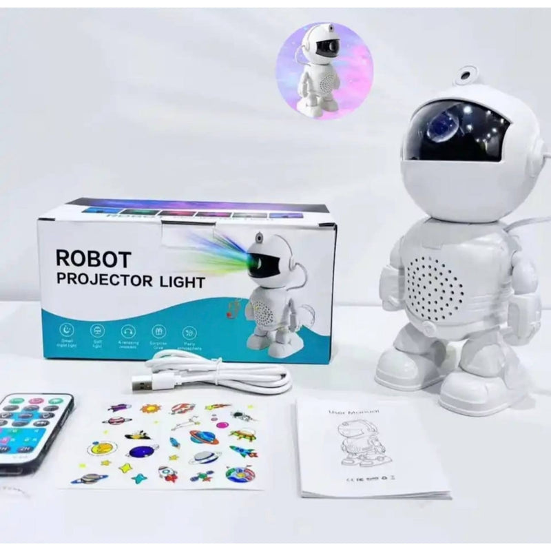 Projetor Robot Espacial c/ Coluna