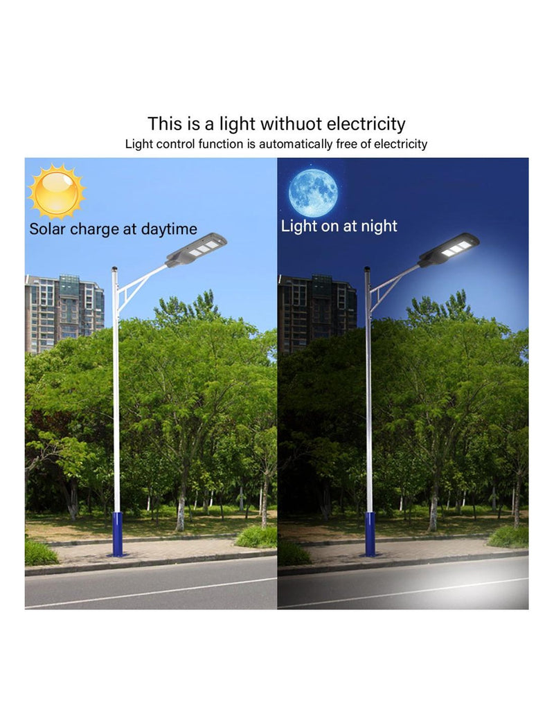 Projetor Solar LED 120W com Sensor de Movimento