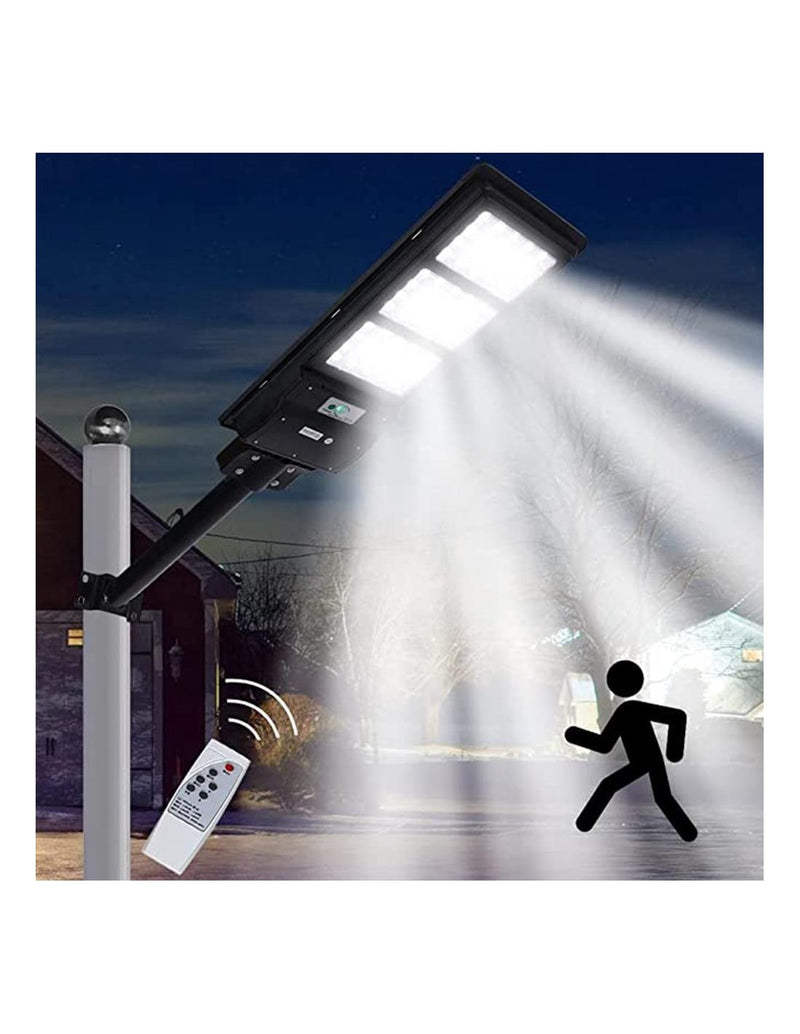 Projetor Solar LED 120W com Sensor de Movimento