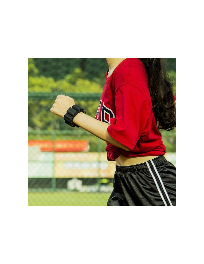 Pulseiras de Peso para Treino - Preto