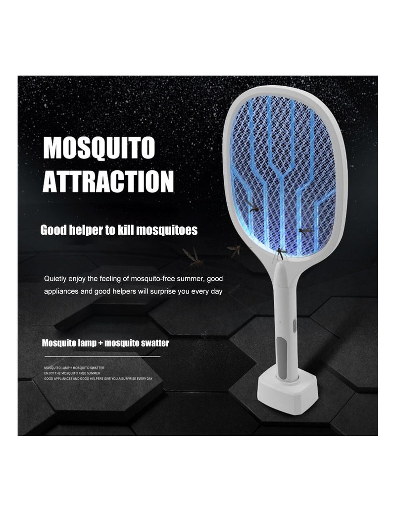 Raquete Elétrica Mata-Insetos