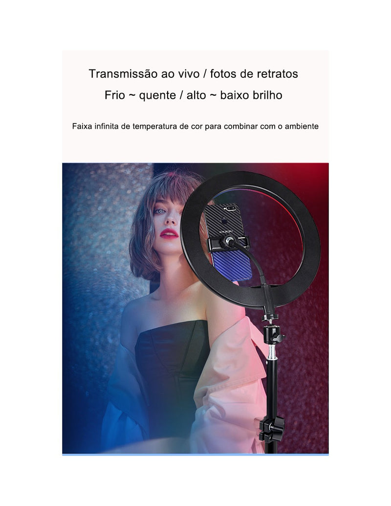 Ring Light RGB 33cm QA-666