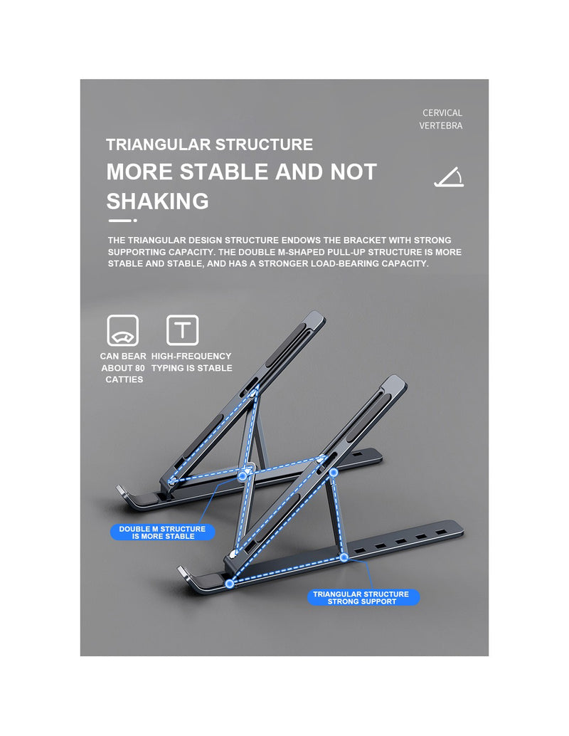 Suporte Dobrável para Tablet e Computador QA-J23