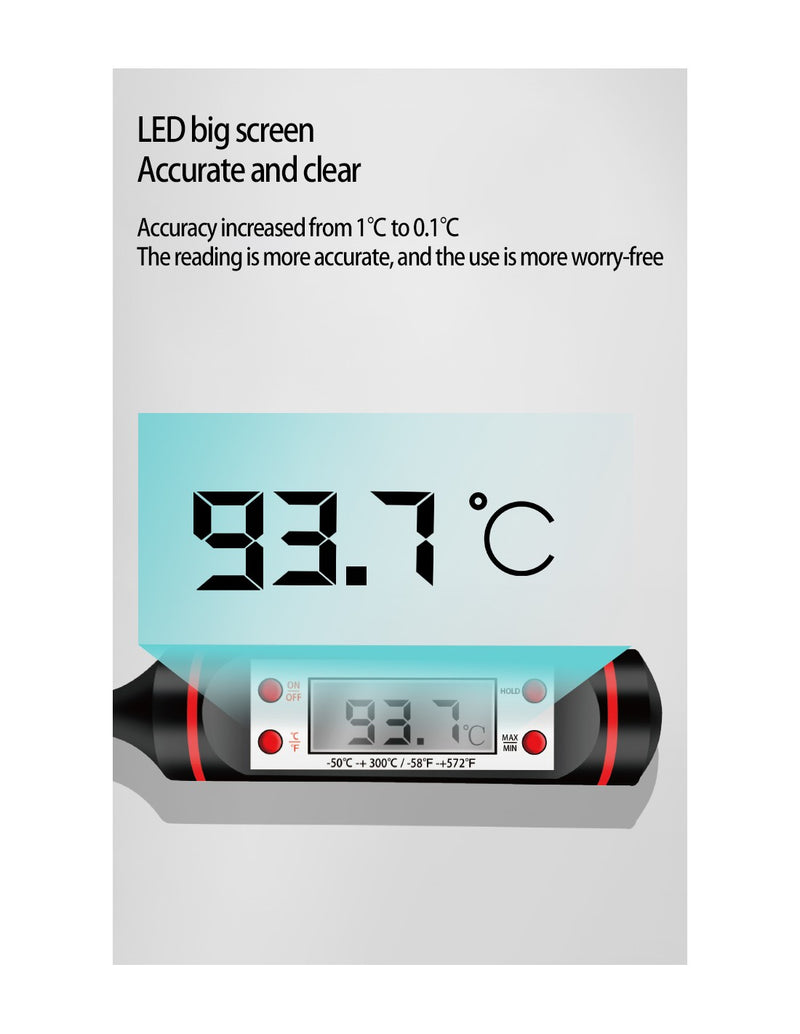 Termómetro Digital de Cozinha QA-CF2
