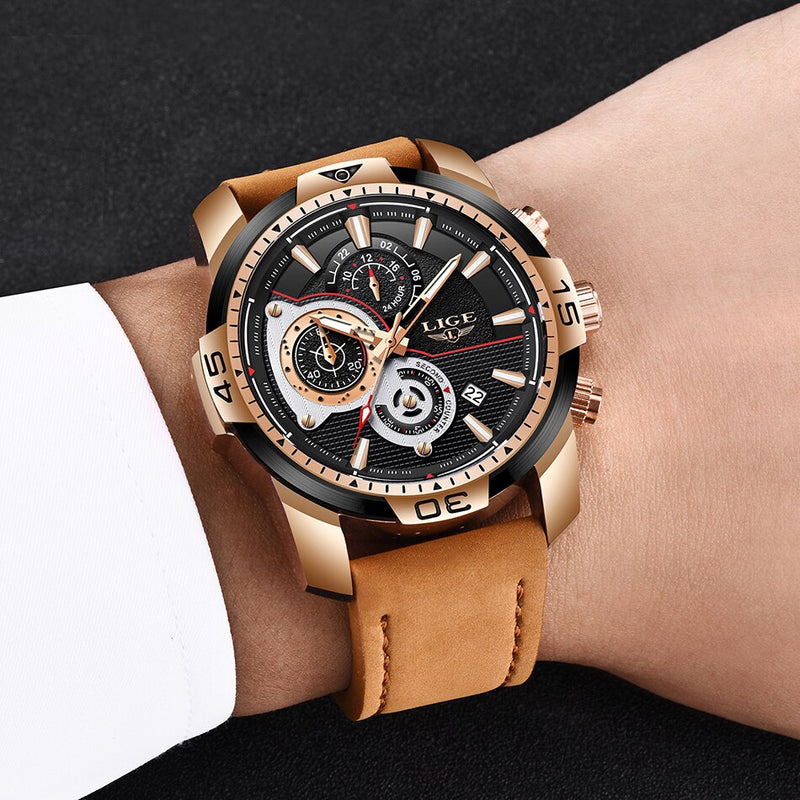 Relógio Masculino Luxury Chronograph